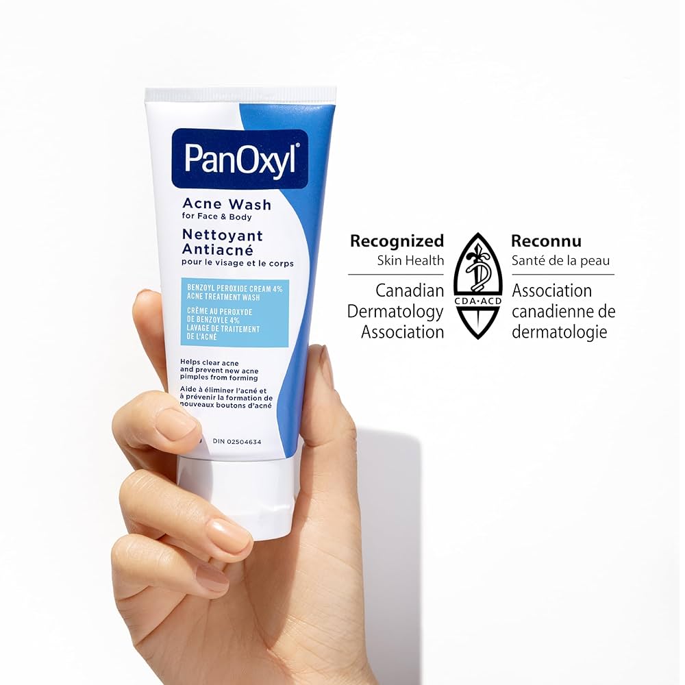 PanOxyl Acne Wash, 4% Benzoyl Peroxide Cream, 85 g