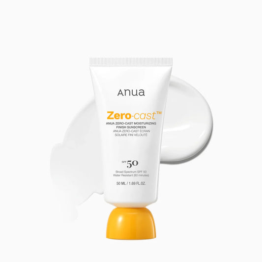 Anua Zero-Cast Moisturizing Finish Sunscreen – Lightweight, Hydrating & No White Cast
