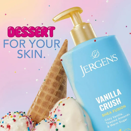 Pre order - Jergens Shea Fusion Vanilla Crush Scented Body Lotion