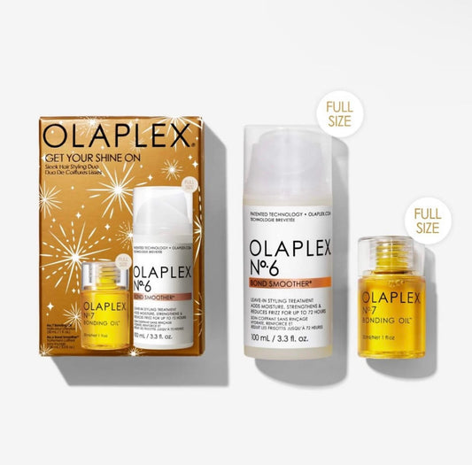Olaplex Get Your Shine On Frizz Control Hair Styling Value Set